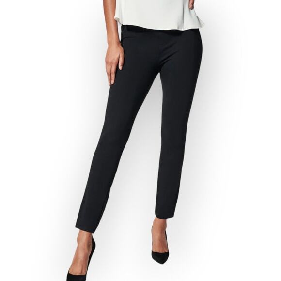 Spanx The Perfect Pant Ankle Backseam Skinny SIZE M Classic Black Ponte 20251R - Picture 1 of 13
